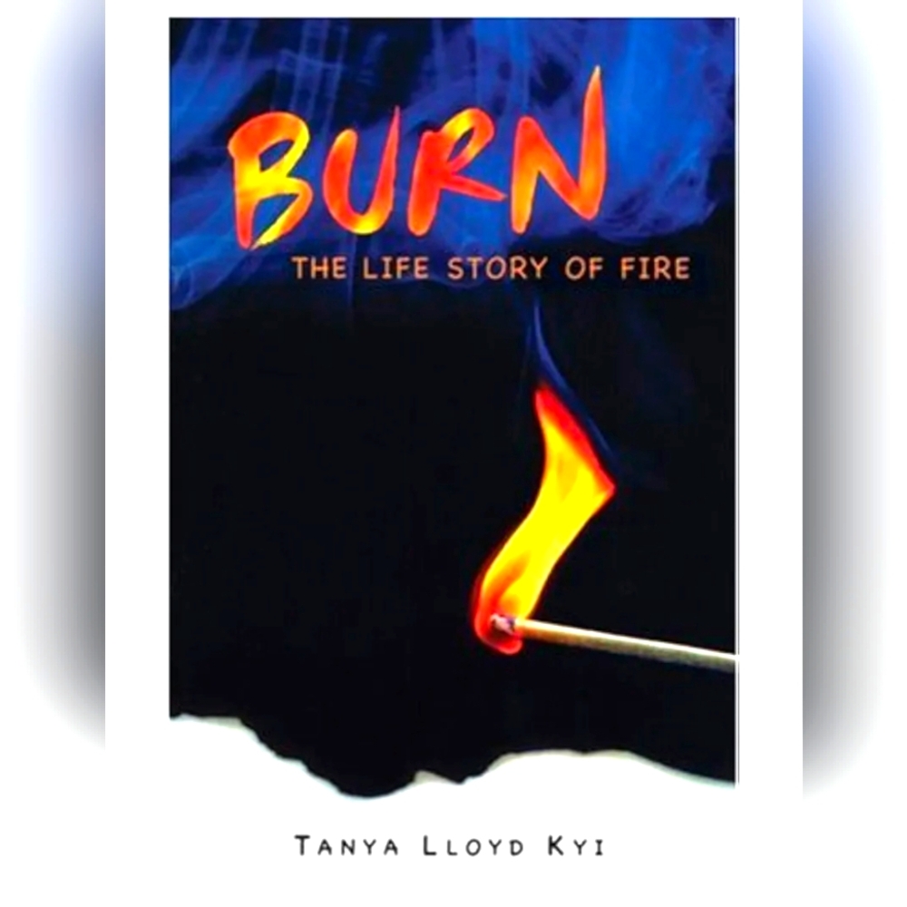 3/$20 - NEW BOOK : "Burn: The Life Story of Fire" By Tanya Lloyd Kyi